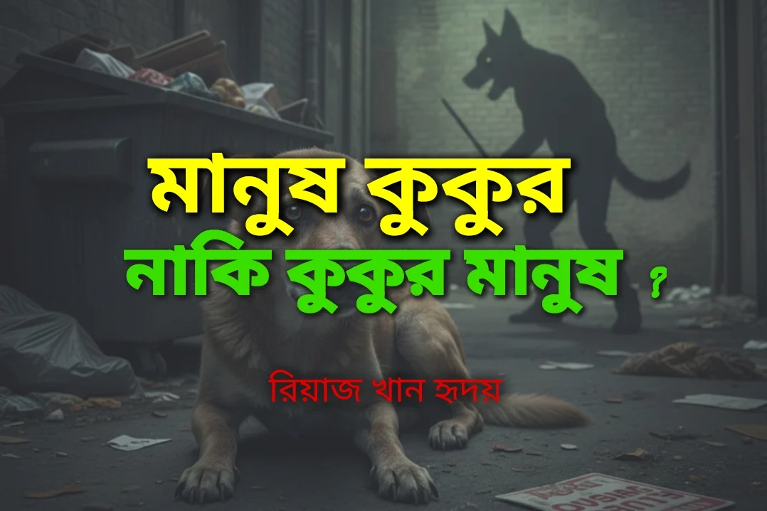 মানুষ কুকুর নাকি কুকুর মানুষ