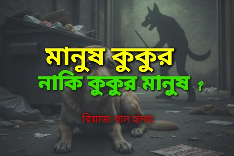 মানুষ কুকুর নাকি কুকুর মানুষ